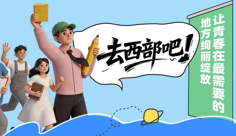 【理响中国 话陇点睛】去西部吧！让青春在最需要的地方绚丽绽放