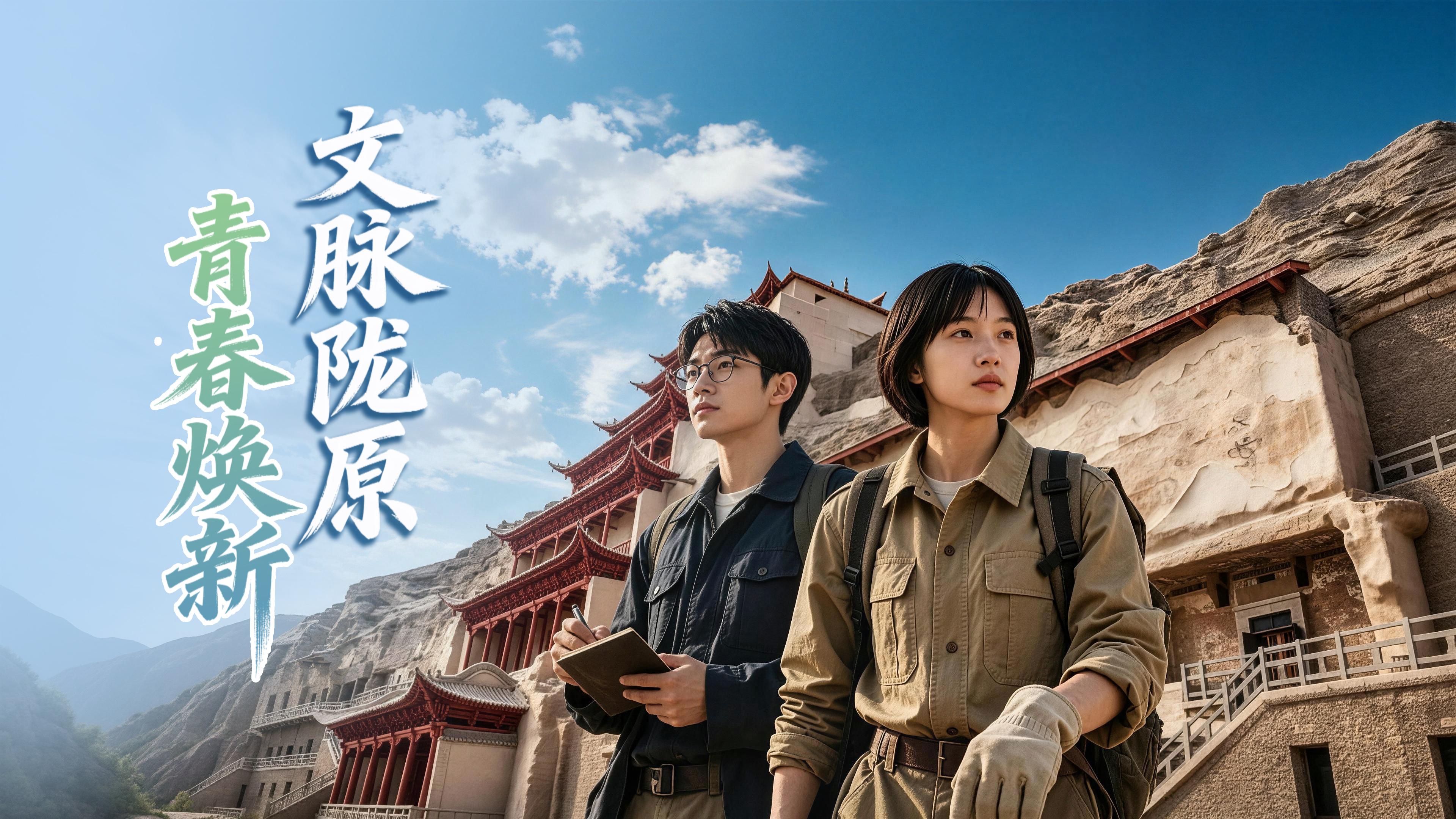 【青春华章·丝路逐光】AIGC视频|文脉陇原·青春焕新