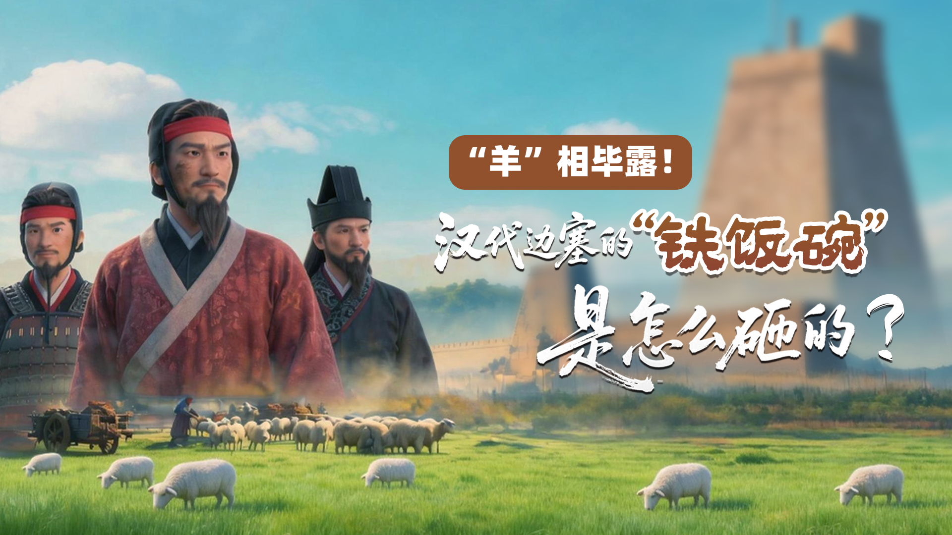 《文物话清廉》：羊相毕露！汉代边塞的“铁饭碗”是怎么砸的