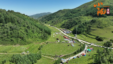 武山草川大草原 云巅之上的秘境