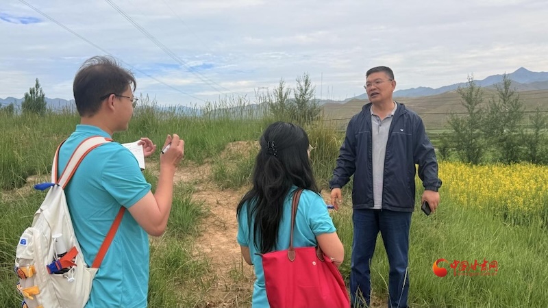 重走中国西北角|永登聂家湾村：驻村工作队引水修路 旱地长出富民菜