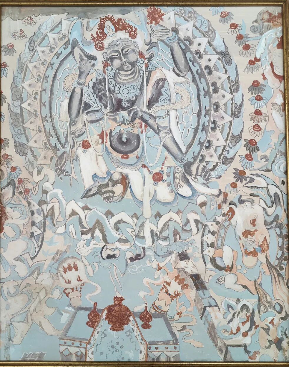 《329窟前室》祁正平（古浪职专）.jpg