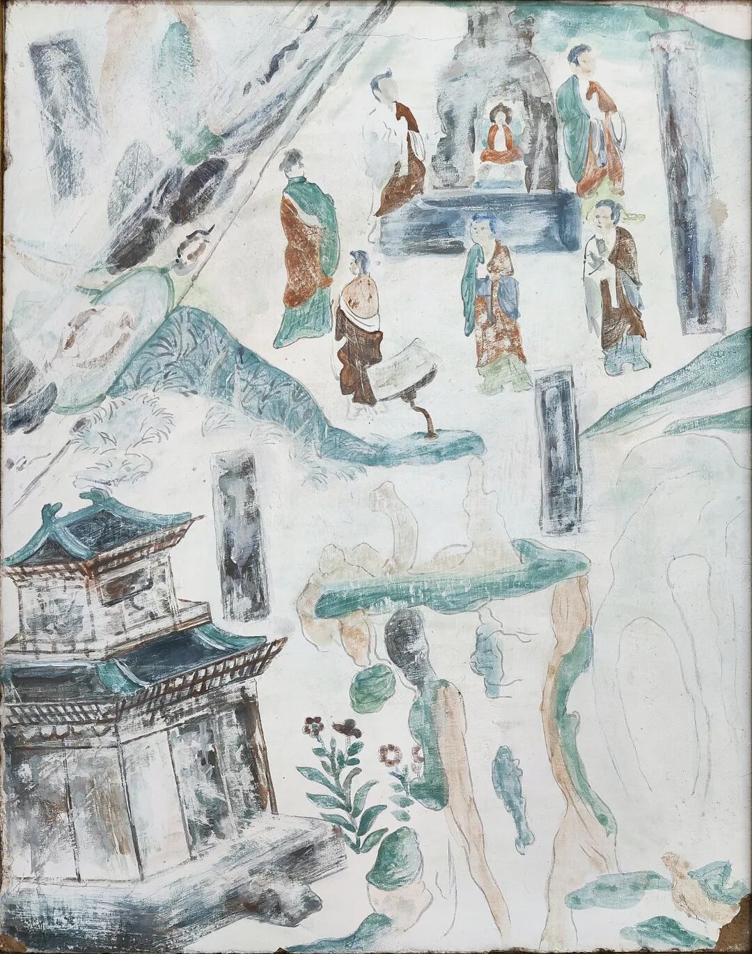 《莫高窟023窟》曹福鑫（武威第十八中学）.jpg