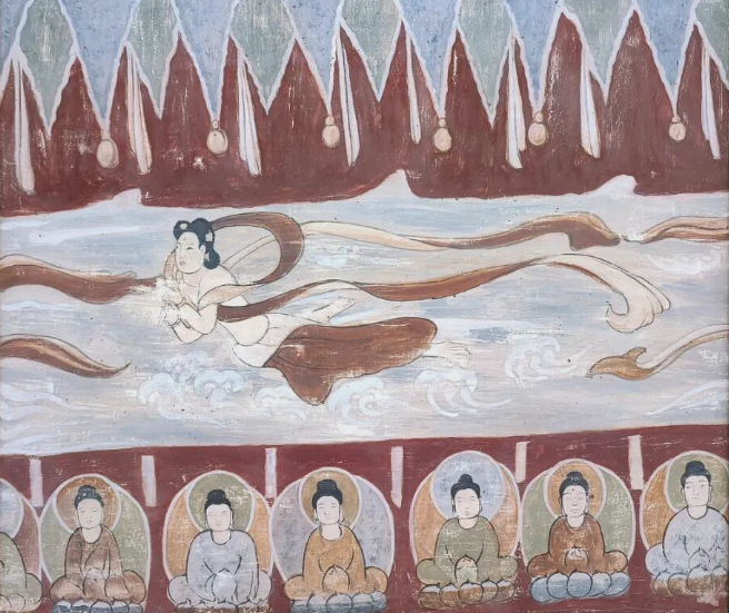 丹青承古韵·美育润河西——河西五市美育骨干教师敦煌壁画临摹作品线上展