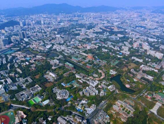 红墙碧瓦蔚国光：国立中山大学石牌校园