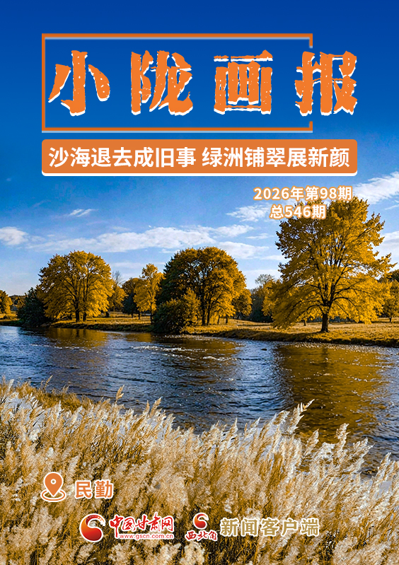 小陇画报短视频|沙海退去成旧事 绿洲铺翠展新颜