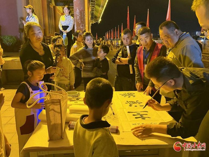 武威市五凉文化博物馆赏月活动点亮中秋