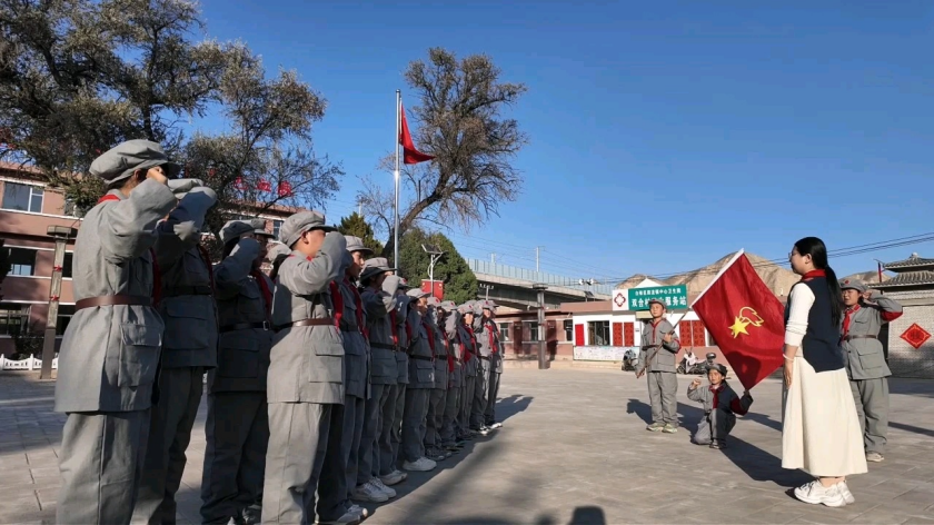 走好新时代长征路 白银区双合红色美丽村庄迎来首场研学活动