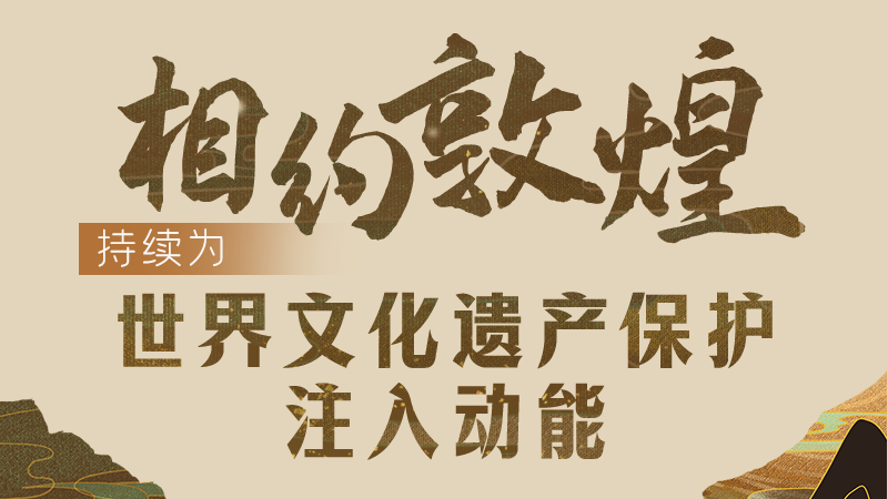 长图|相约敦煌，持续为世界文化遗产保护注入动能