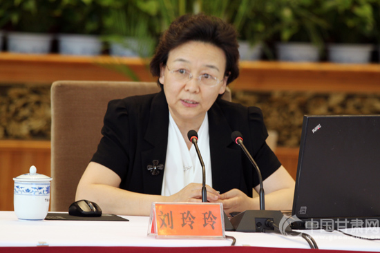 清华大学经济管理学院刘玲玲教授在作报告